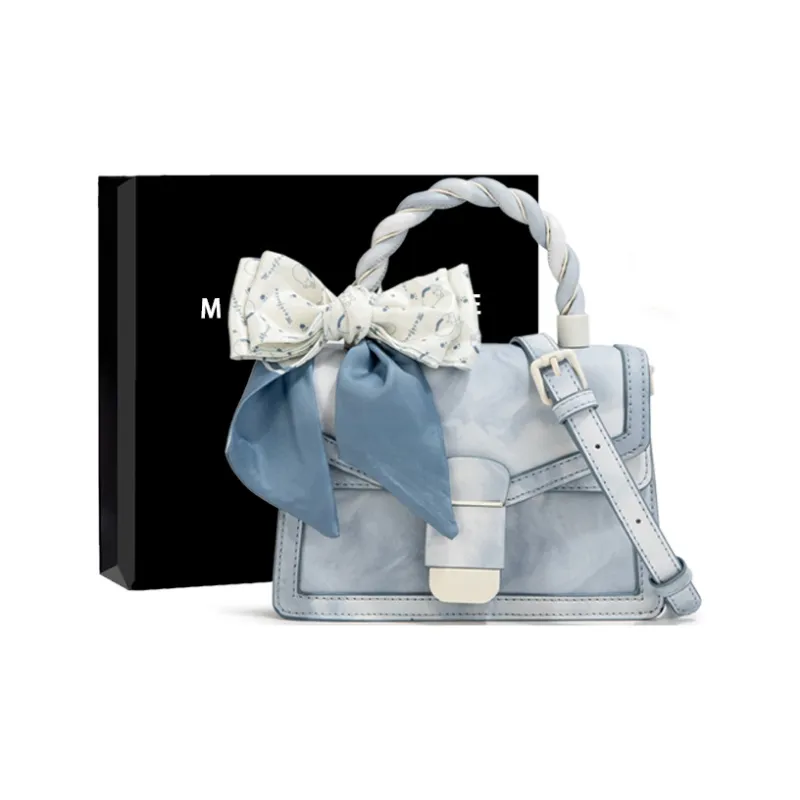 MACKJANICE PU Handbag Crossbody Bag Regular Women's Blue-0