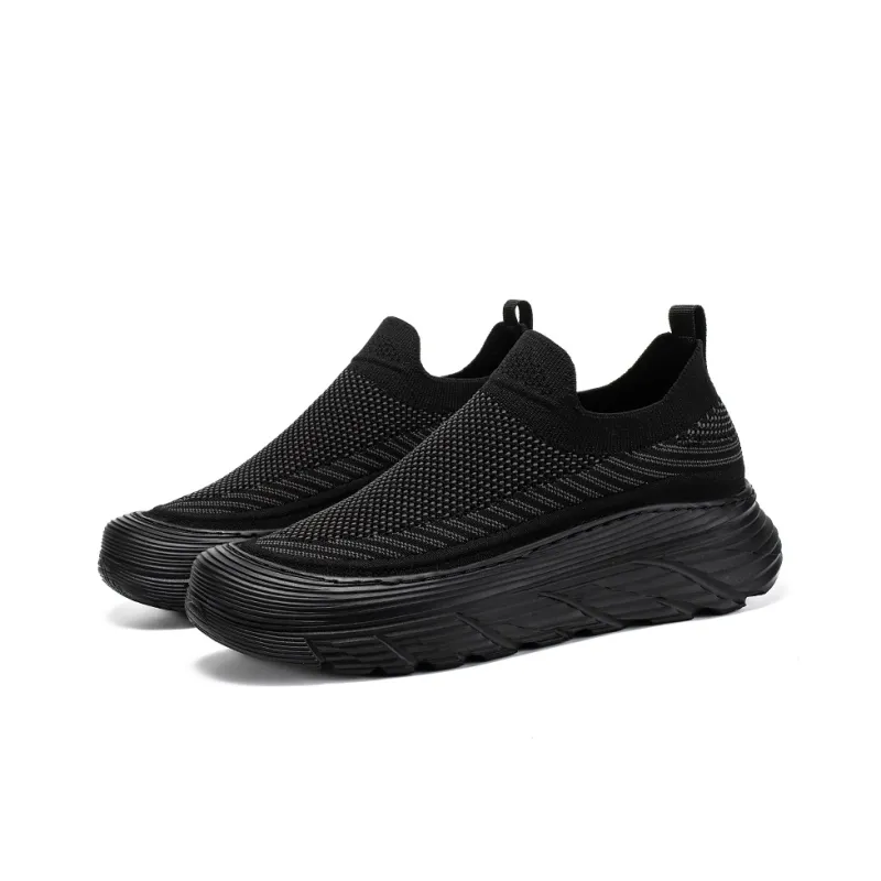 Skate Park Height Increasing Anti Slip And Wear Resistant Low Top Casual Shoes Men's-13