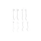 Butterfly Drop Earrings Clothing Sets