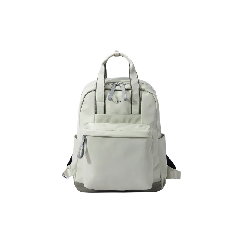 LEFF Fabric Backpack Large Size Women's Milk Tea Apricot-15