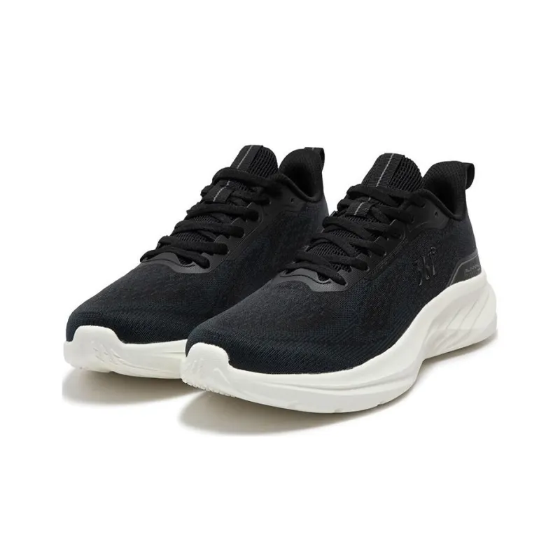 361° Durable Breathable Low Top Running Shoes Men's Black-2