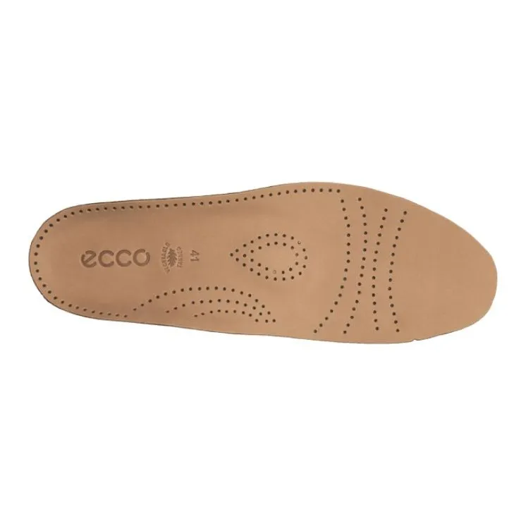 Ecco Fabric Cow Leather Insoles Unisex Brown-2