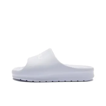 LACOSTE Abrasion-Resistant Slide Slippers Women's Light Blue