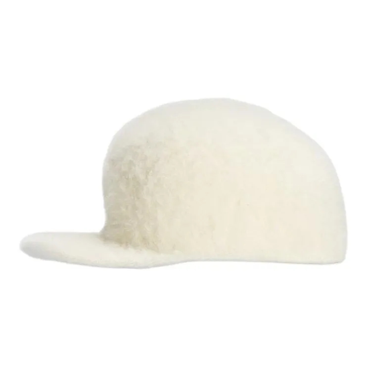 KANGOL Angora Wool, Acrylic, Nylon Baseball Caps Unisex White-1