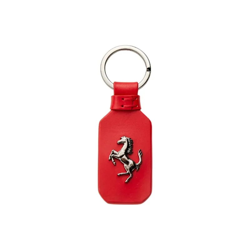 Ferrari Prancing Horse Leather Keyring-6