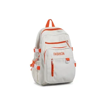 Kevin Cohen Oxford Backpack Regular Unisex White/Black/Light Green