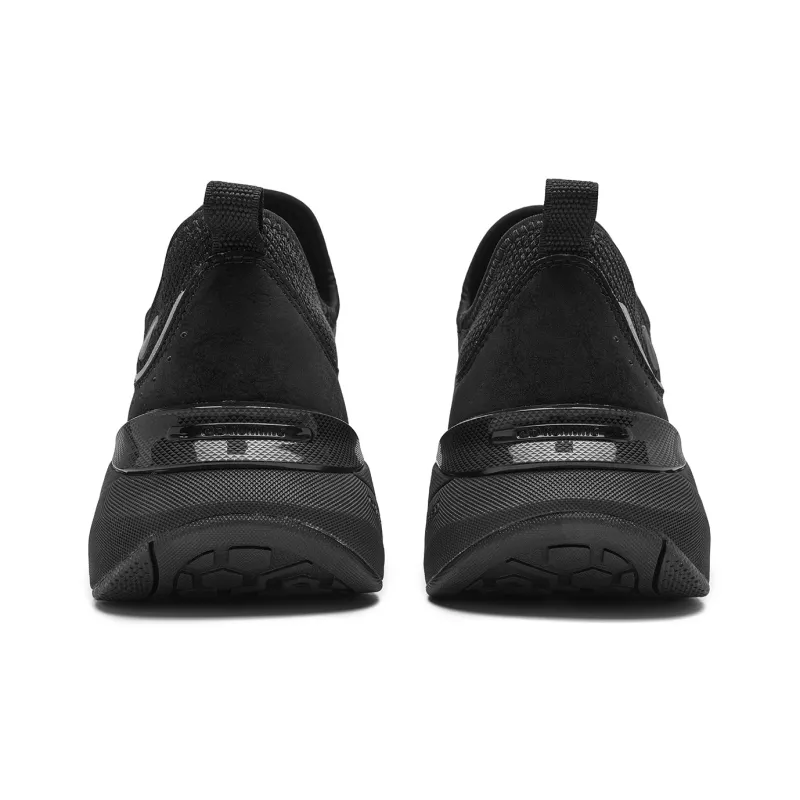 QIAODAN Cushioning Slip Resistant And Abrasion Resistant Low Top Casual Running Shoes Men's Black Lightning Gray-4