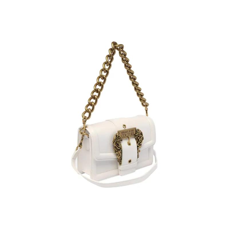 VERSACE JEANS COUTURE Polyurethane Portable Crossbody Bag, Shoulder Bag Women's White-2