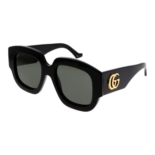 GUCCI Double G Oversize frame Sunglasses