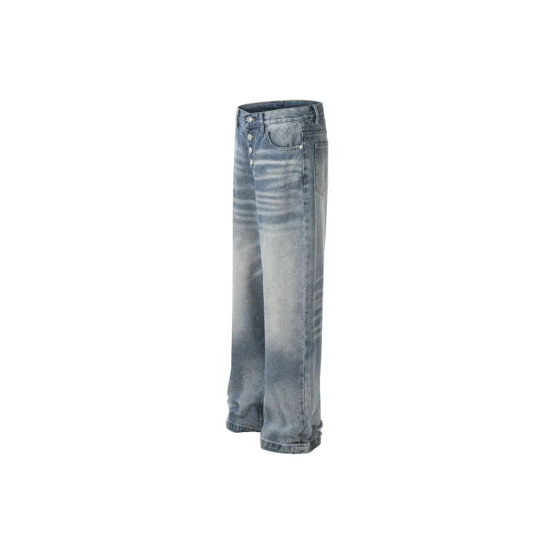 GBXM Jeans Unisex Washed Blue-1