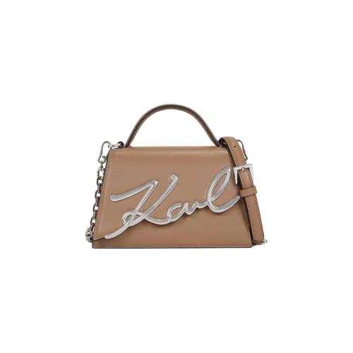 KARL LAGERFELD / Karl Lagerfeld Jeans Signature Leather Crossbody Bag