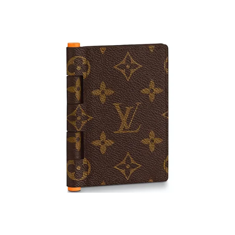LOUIS VUITTON Pocket Organizer Monogram Solar Ray Orange Brown-0