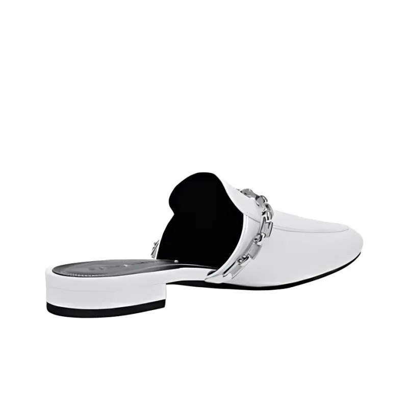 STELLA LUNA Wrap-toe Slippers Women's White-3