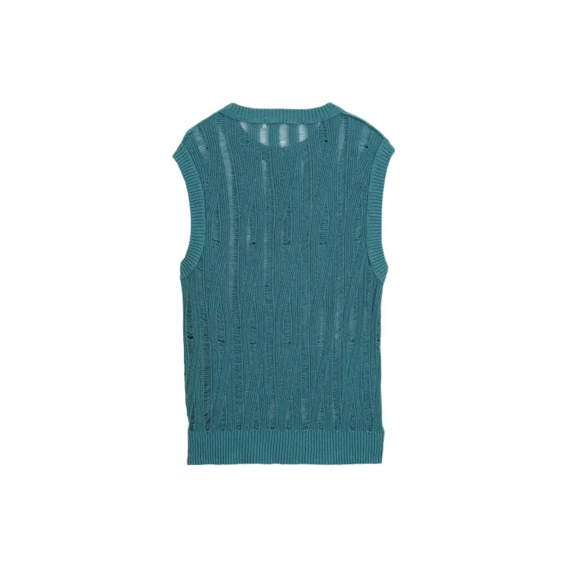 ZARA Tank Tops Men's Light Blue-1
