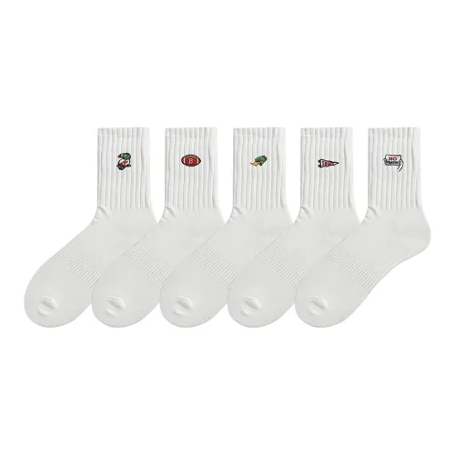 COTTON CHEESE Men Mid-Calf Socks