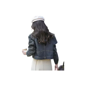 Emodues Denim Jacket Women's Nano Yellow