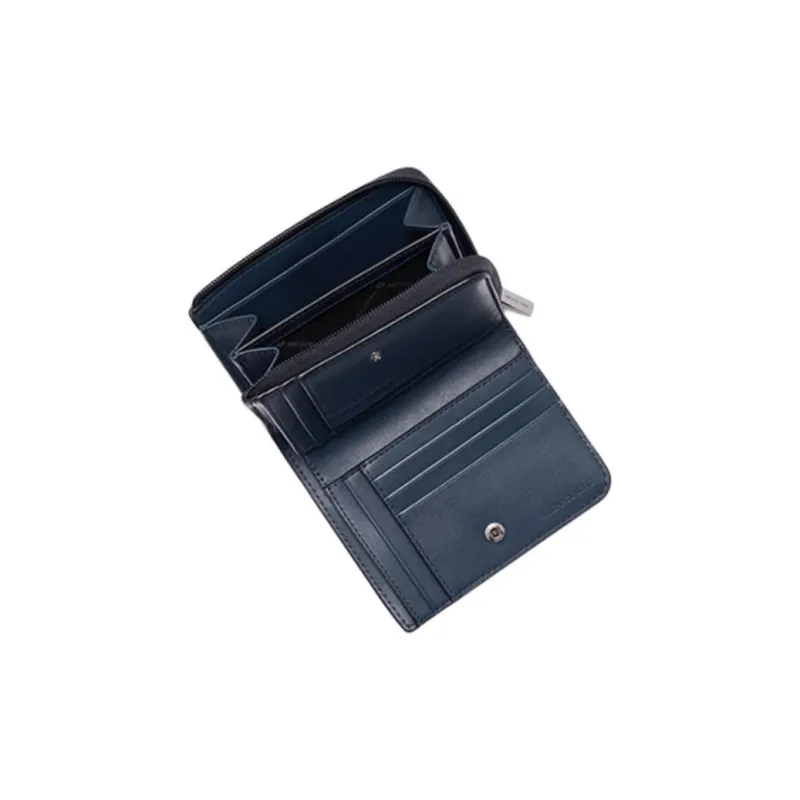 MICHAEL KORS MK Cooper Artificial Leather Wallets Card Holders Men's Marine Blue-2