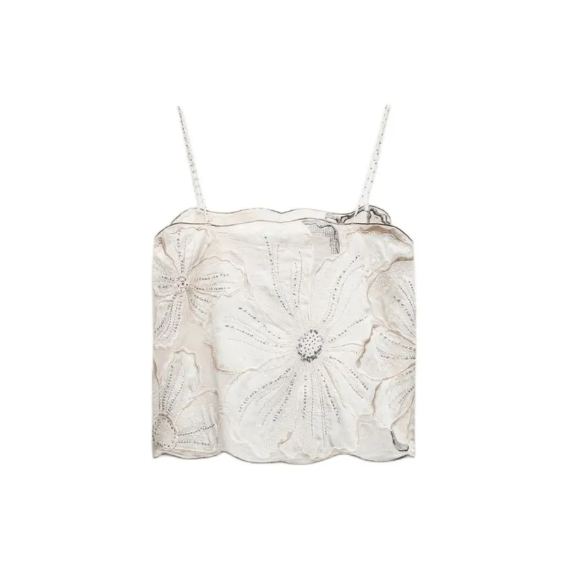 ZARA ZW Series Camisole Women's Frosted White-1