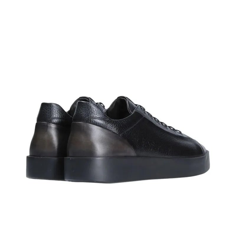 FRANCESCHETTI Low-Top Skateboard Shoes Men's Black-3