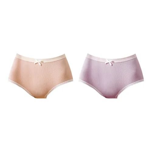 Flowers In Water Underpants Women's 2 Pack
