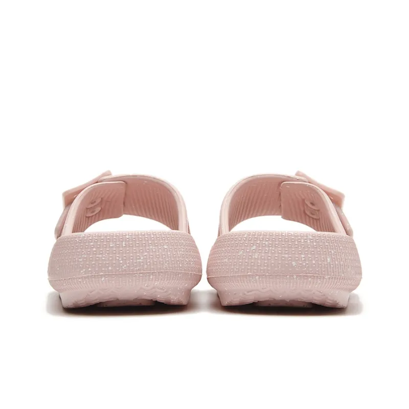 HLA Slide Slippers Women's Green/Sand/Pink-17