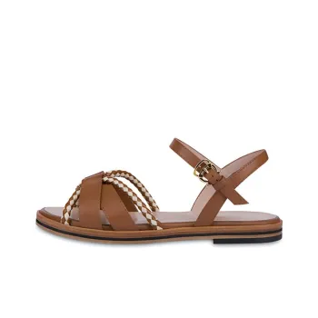 Pollini Interlude Strap Sandals Women's Brown
