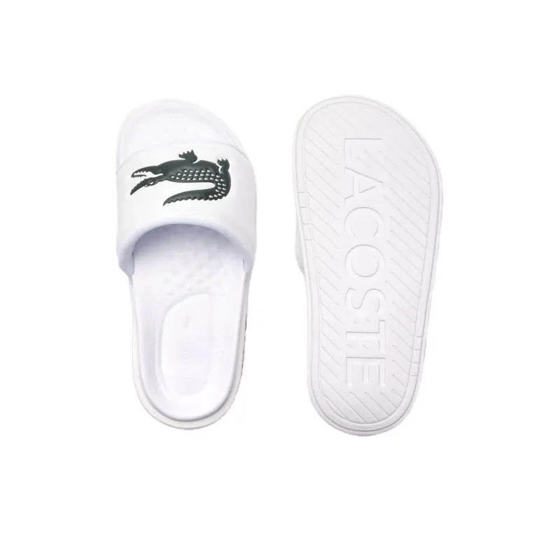 LACOSTE Slide Slippers Women's White-3