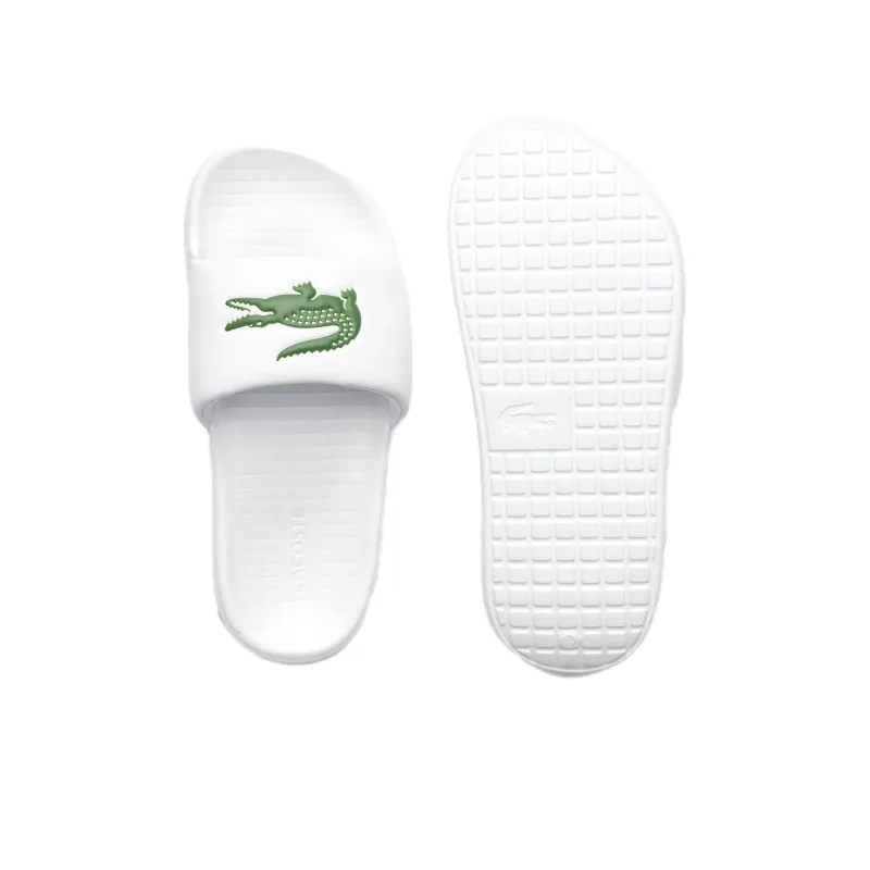 LACOSTE Slide Slippers Women's White-4