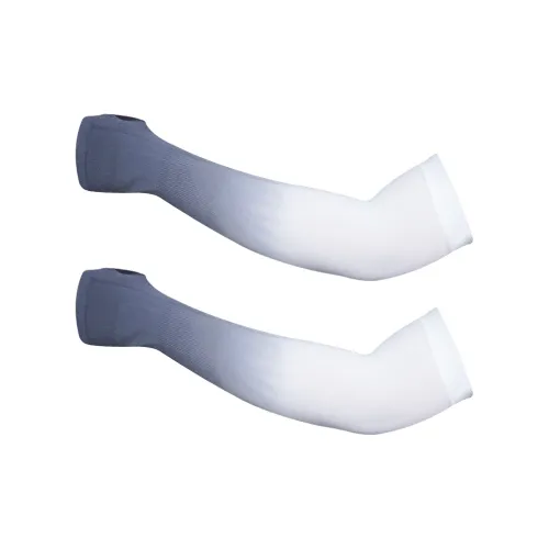 NAILEKESI Skateboarding Basketball Cycling Arm Guards 1 Pair Gradient Color Palette Unisex Comprehensive Protective