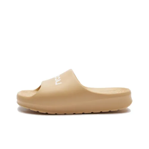 LACOSTE Slide Slippers Women's Yellow