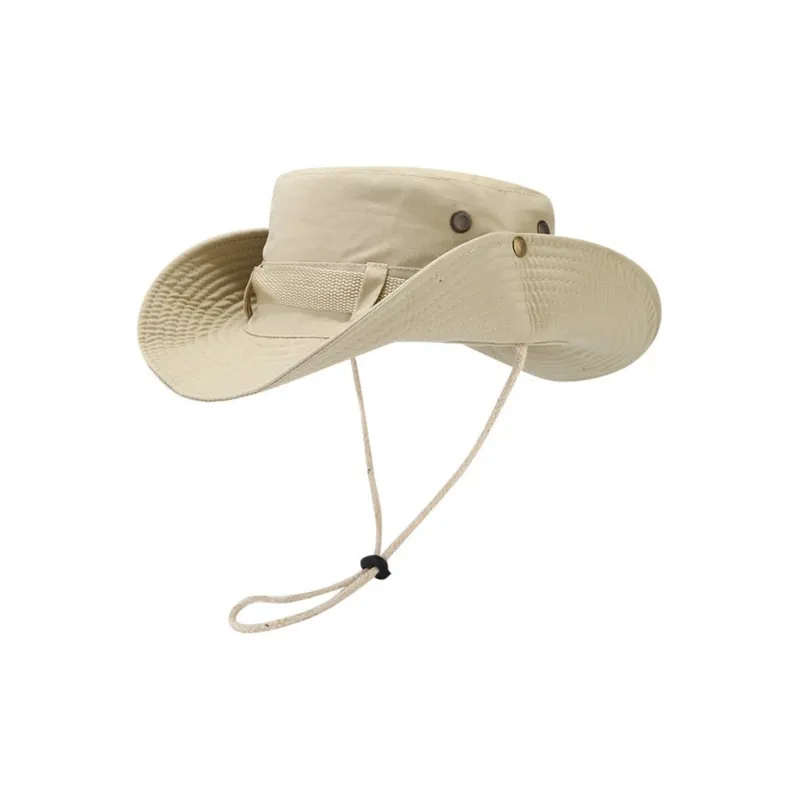 FILES Cotton Bucket Hats Unisex-5