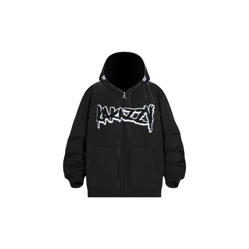 KAKAZZY Sweatshirt Unisex Black-3