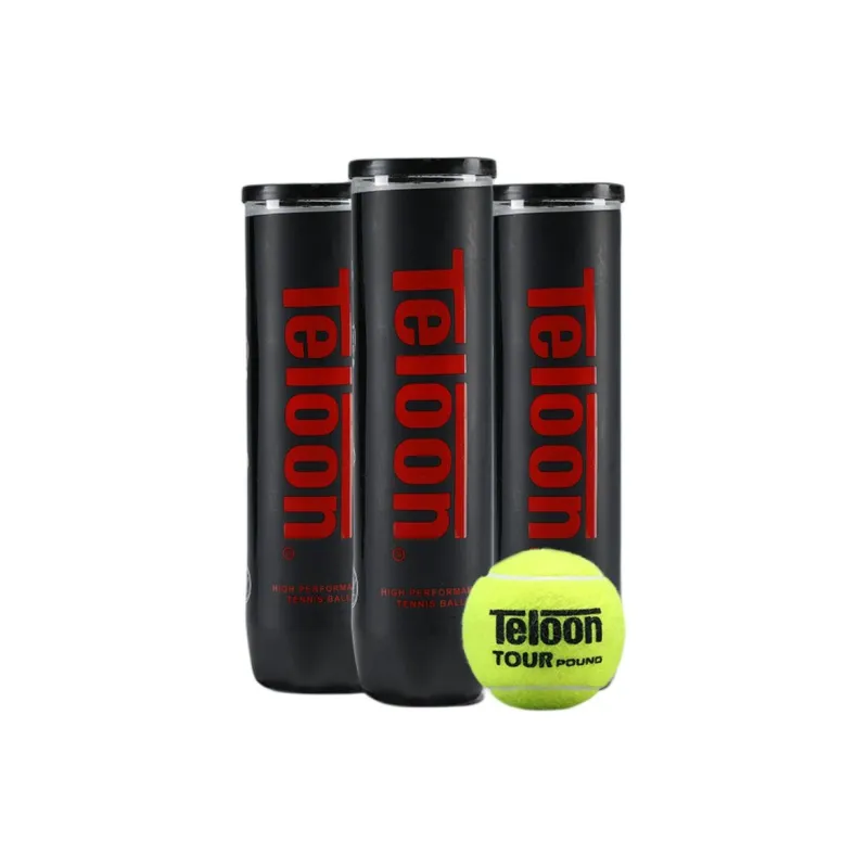 Teloon POUND 7 Tennis Balls PU Woolen, Rubber Training Ball Indoor And Outdoor Diameter Approx. 6.00 6.86cm Green-2