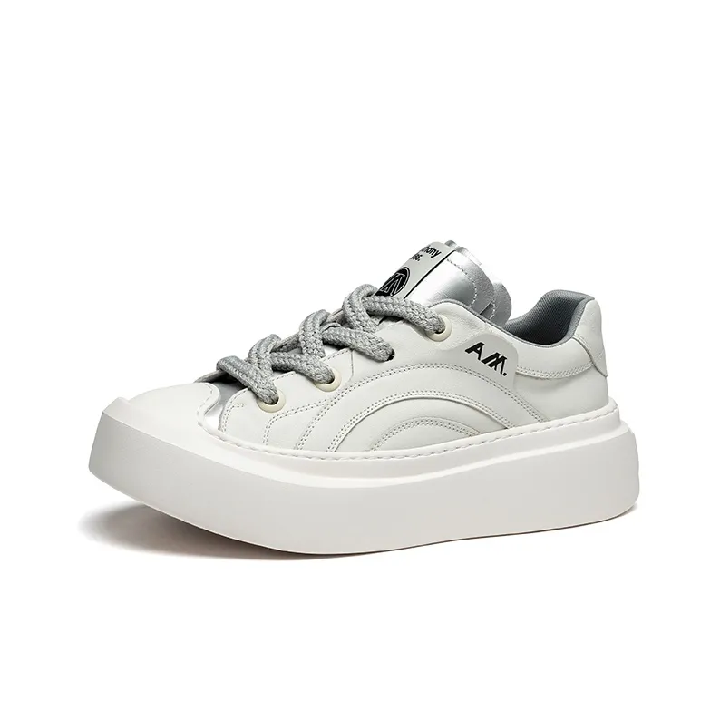 Anthony Miles Anti-Slip And Wear-Resistant Height Increasing Low-Top Skateboard Shoes Men's-8