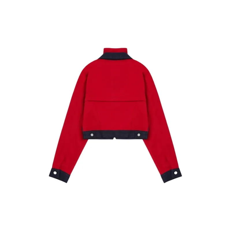 Nerdy Jackets Women's Deep Red-1