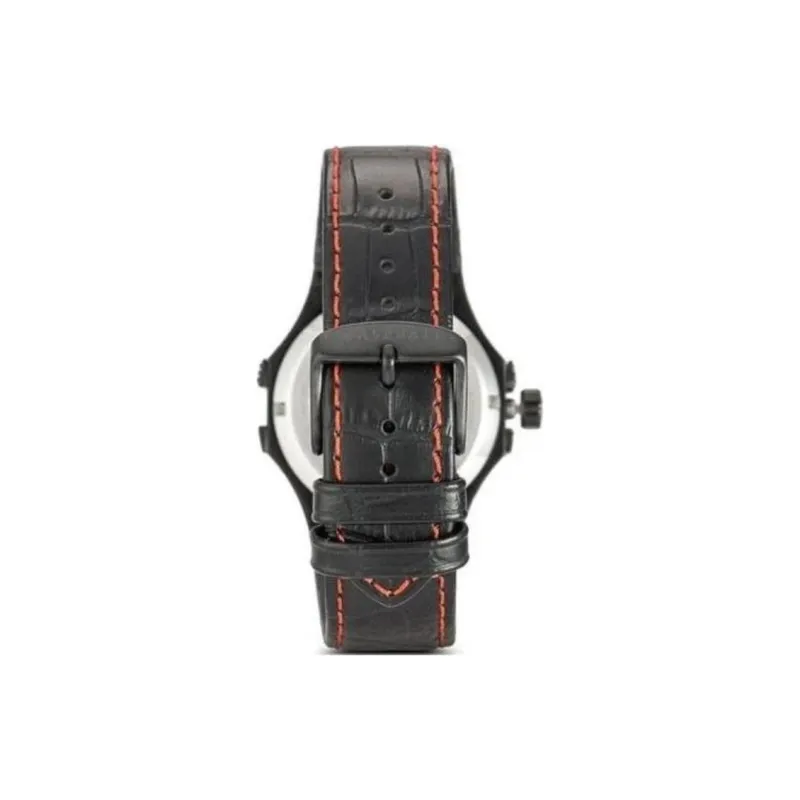 Maserati Wrist Watch Automatic Mechanical Movement Leather Watch Bands 40mm Black Dial Men's Watches-3
