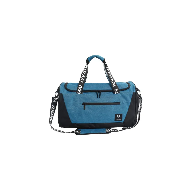 NIGEER Nylon Travel Bag Unisex Black Purple/Green/Brick Red/Gray Blue-15