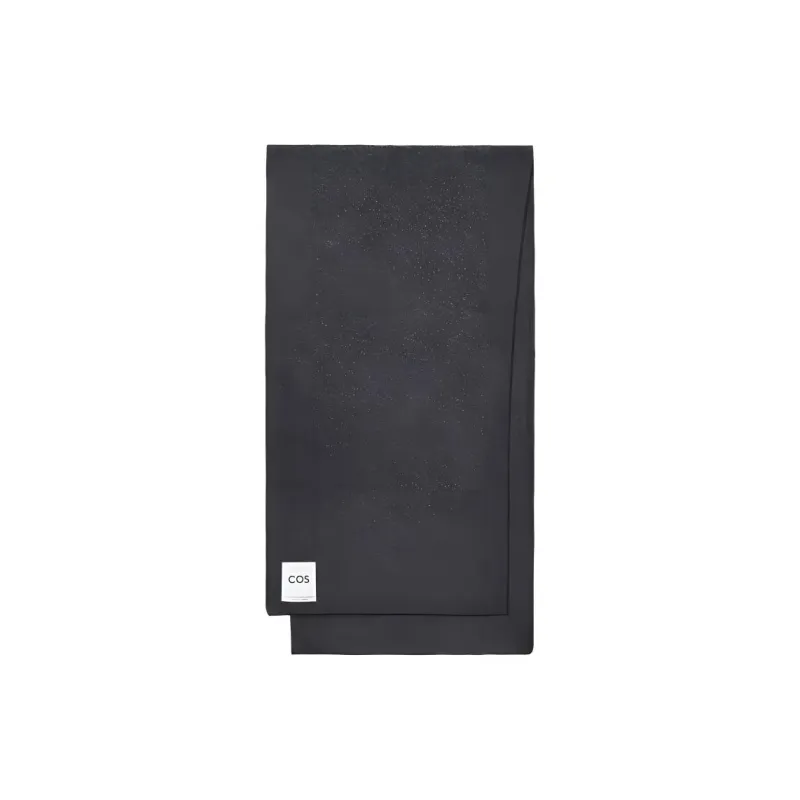 COS Cashmere Knit Scarves Unisex Gray-0