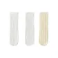 3 Pack (White Twisted Fried Dough+White Water Ripple+Beige Twisted Fried Dough)