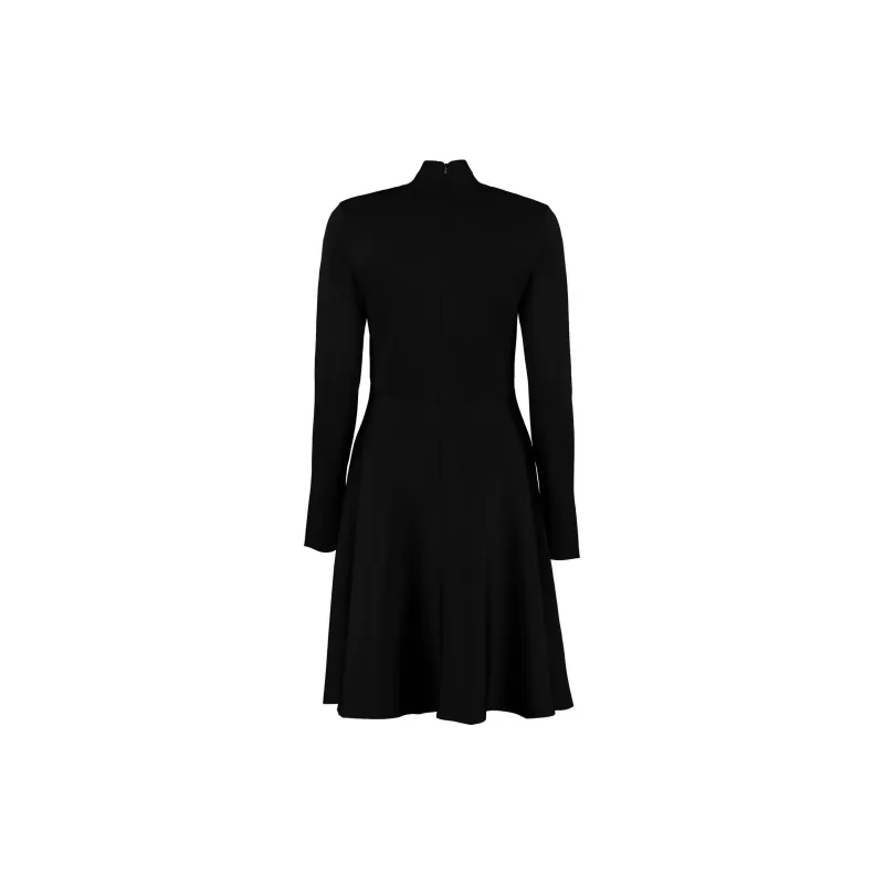 GIVENCHY Long Sleeved Dress Women's Black-1