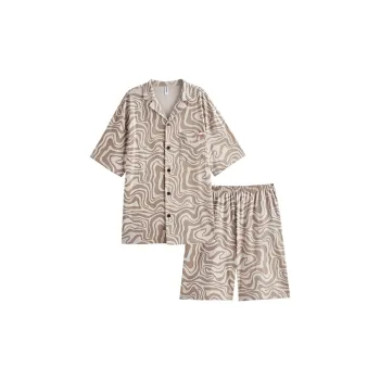 Peninsula City Pajama Set Men's Apricot