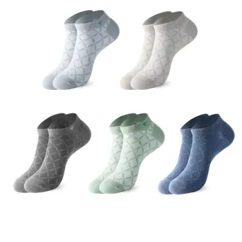 SEPTWOLVES Ankle Socks Men's 5 Pairs Gift Box Sets+Shopping Bag