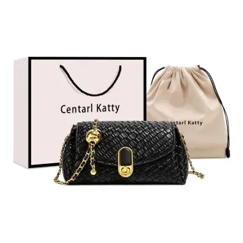 CentarlKatty PU Crossbody Bag Women's Black