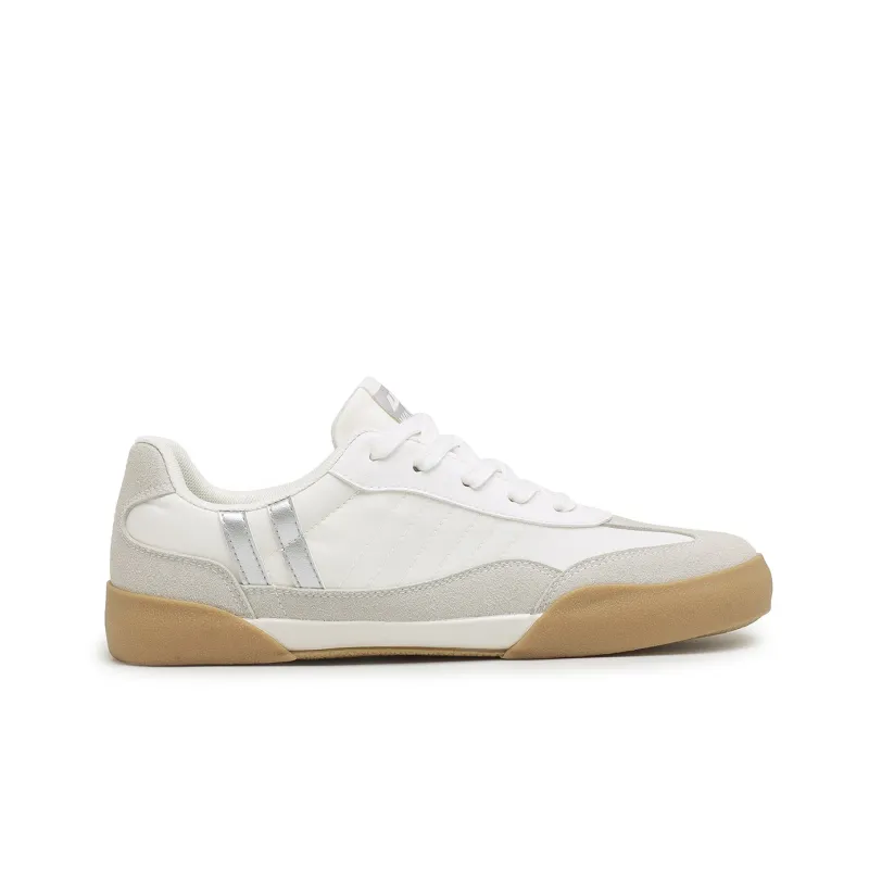 Warrior Anti Slip Wear Resistant Breathable Lightweight Coverage Low Top Canvas Shoes Unisex Beige Brown Silver-1