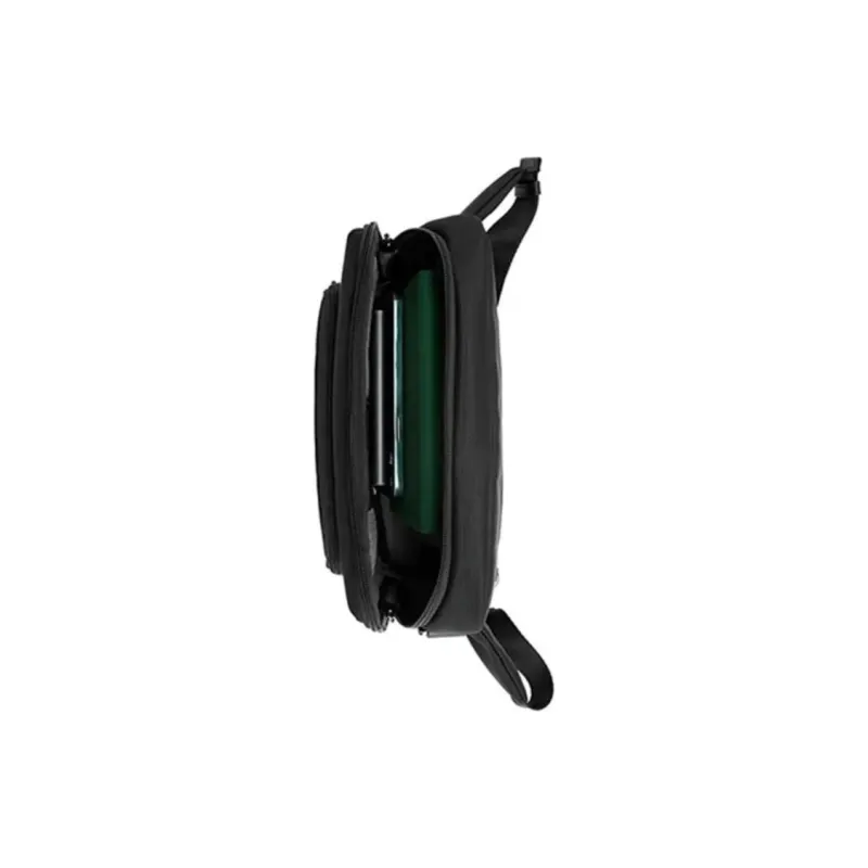 SAMSONITE SBL ENCODE Ballistic Nylon With Nappa Leather Sling Bag Men's Black-3