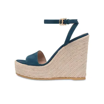 Pollini Playa Strap Sandals 13cm Women's Dark Blue