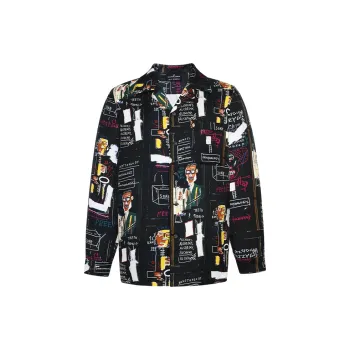 SILKY MIRACLE x Jean-Michel Basquiat SS24 Pajama Gift Boxes Unisex Black