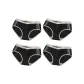 M1332-G Set-Sweet and Stylish-Black+Black+Black+Black (4 Pack)