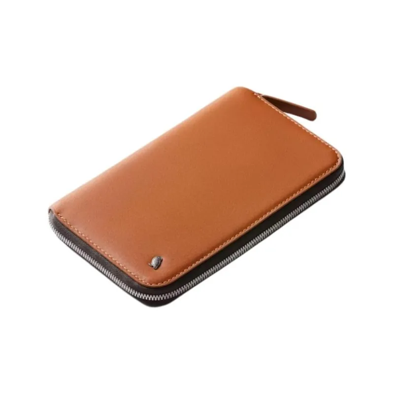 BELLROY Leather Passport Holder Unisex Brown-0