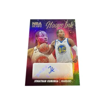 PANINI 23 24 Warriors Hoops Signature Kuminga Basketball Card Product Pass Sports Cards 1 Pc